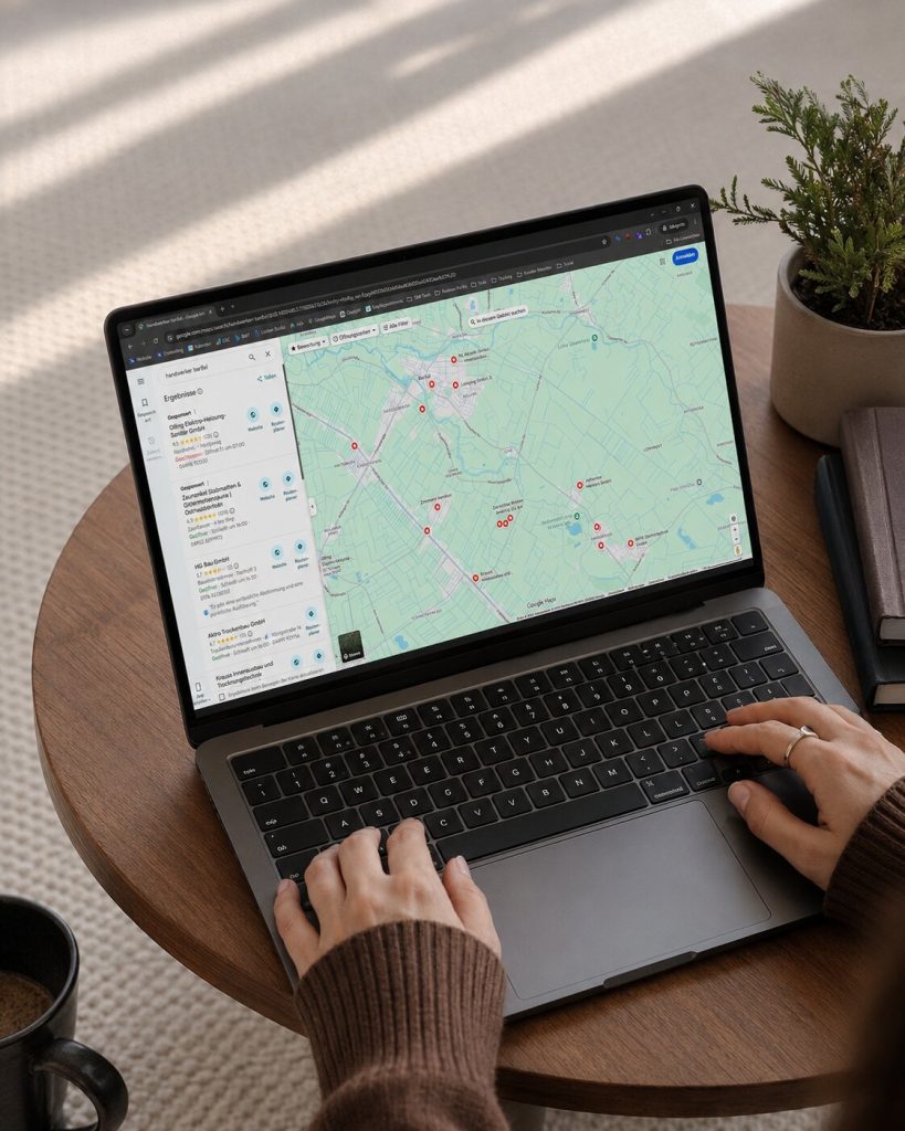 Local SEO Barßel - Lokale Suche in Google Maps nach Handwerker in Barßel.