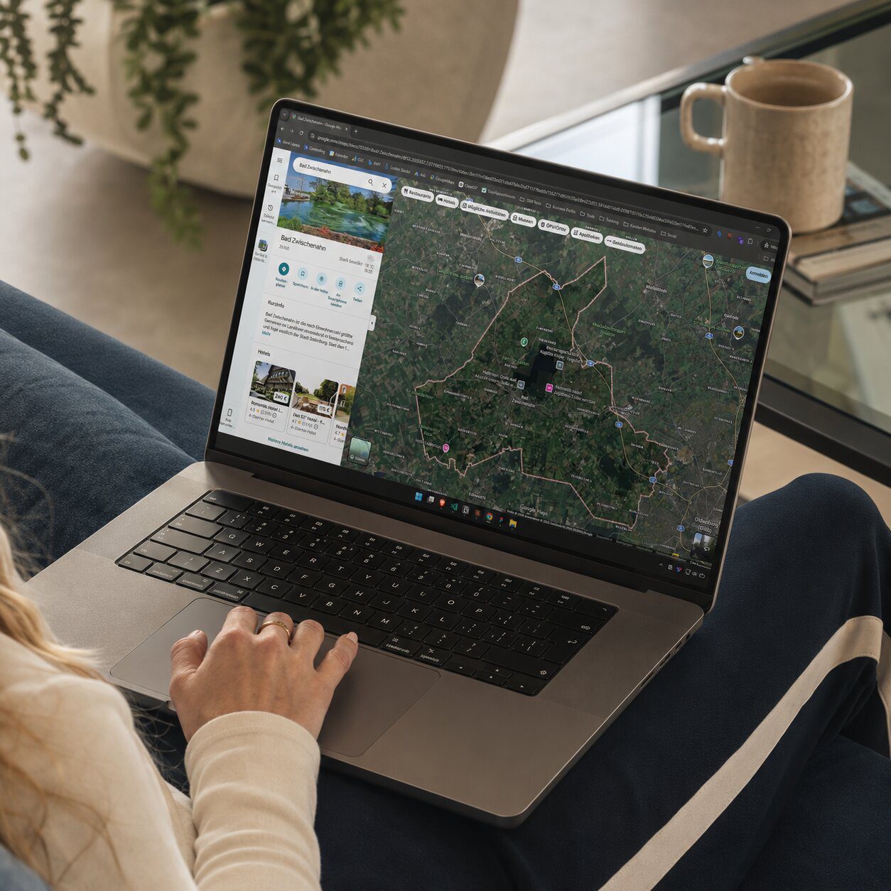 Local SEO und AI SEO Bad Zwischenahn - Google Maps Ansicht von Bad Zwischenahn.