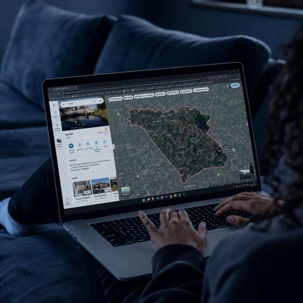 Local SEO und AI SEO Barßel - Google Maps Ansicht von Barßel.