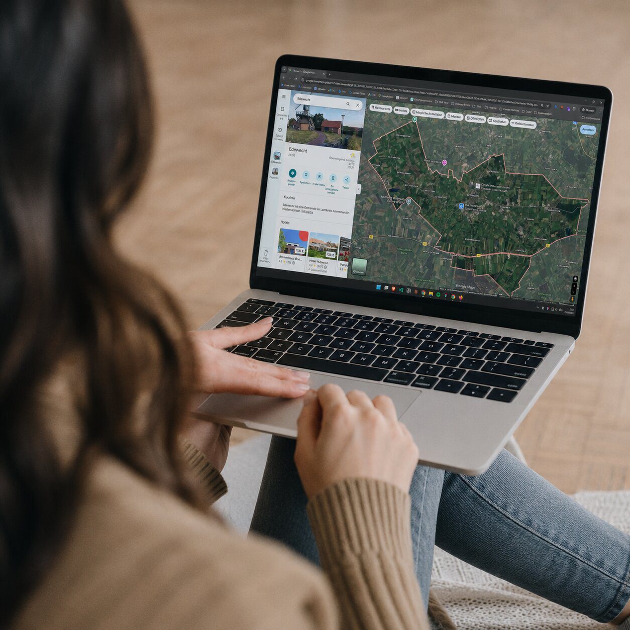 Local SEO und AI SEO Edewecht - Google Maps Ansicht von Edewecht.