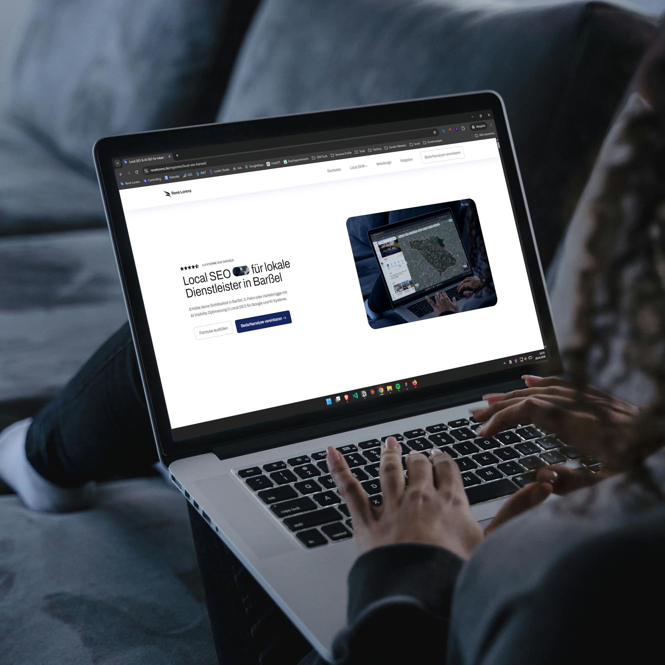 René Lorenz | Local SEO / SEA & Webdesign - Hochwertiges Local SEO und AI-SEO aus Barßel.