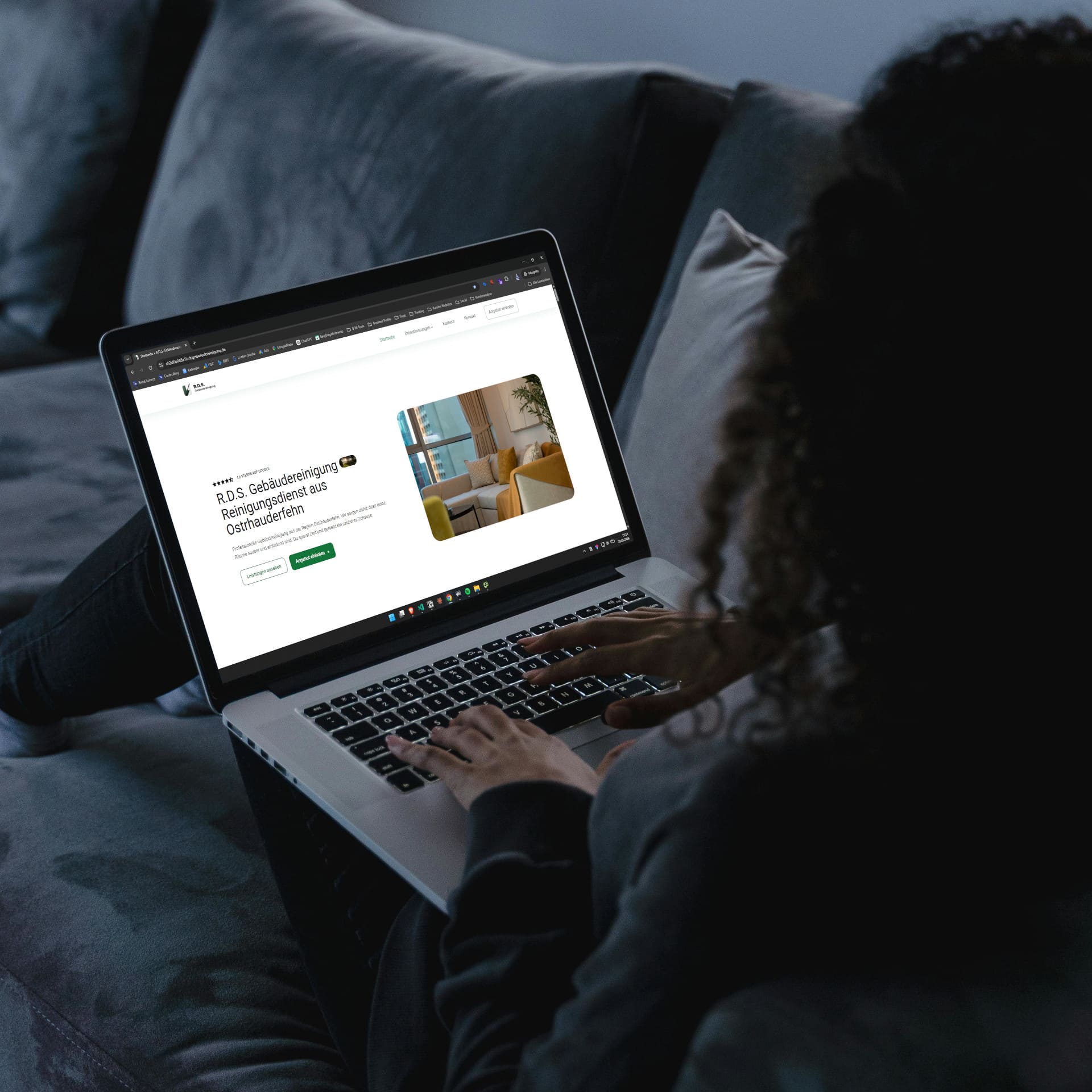René Lorenz | Local SEO / SEA & Webdesign - Erstellte Website für die R.D.S. Gebäudereinigung